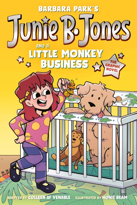Cover image for book Junie B. Jones and a Little Monkey Business: The Graphic Novel