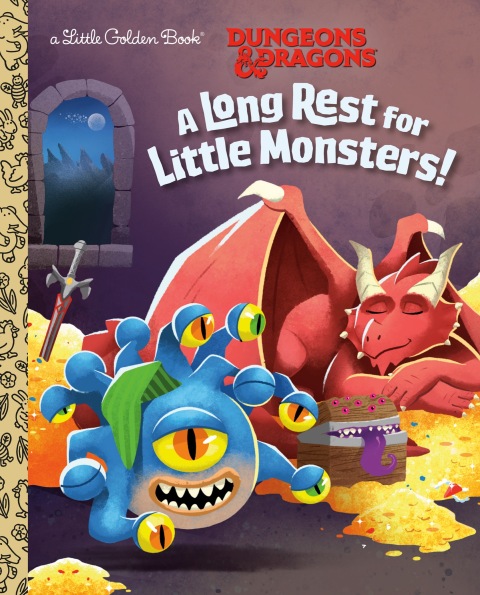 Cover image for book A Long Rest for Little Monsters! (Dungeons & Dragons)
