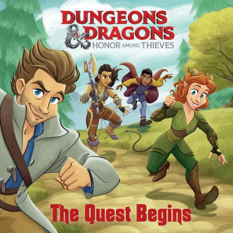 Cover image for book The Quest Begins (Dungeons & Dragons: Honor Among Thieves)