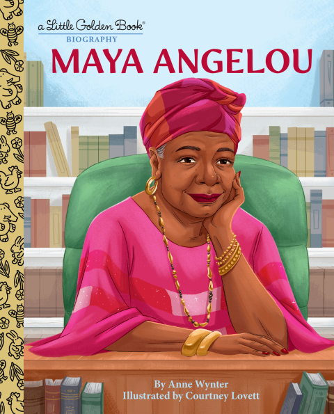 Cover image for book Maya Angelou: A Little Golden Book Biography