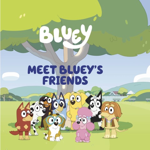 Cover image for book Meet Bluey's Friends