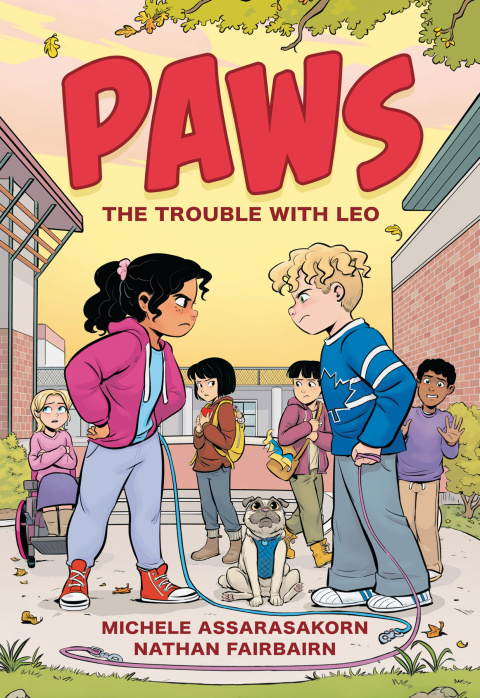 Cover image for book PAWS: The Trouble with Leo