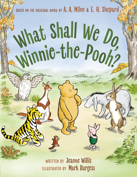Cover image for book What Shall We Do, Winnie-the-Pooh?