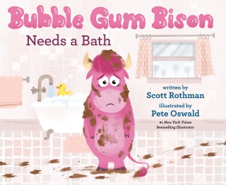 Bubble Gum Bison Needs a Bath