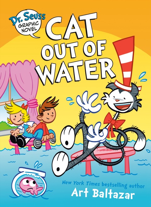 Cover image for book Dr. Seuss Graphic Novel: Cat Out of Water