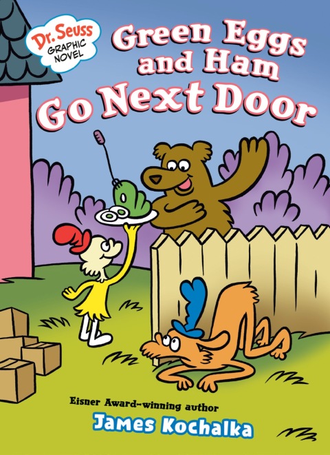 Cover image for book Dr. Seuss Graphic Novel: Green Eggs and Ham Go Next Door