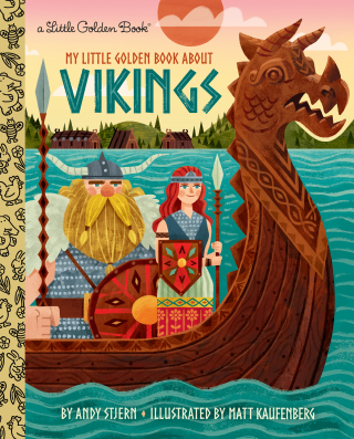 My Little Golden Book About Vikings