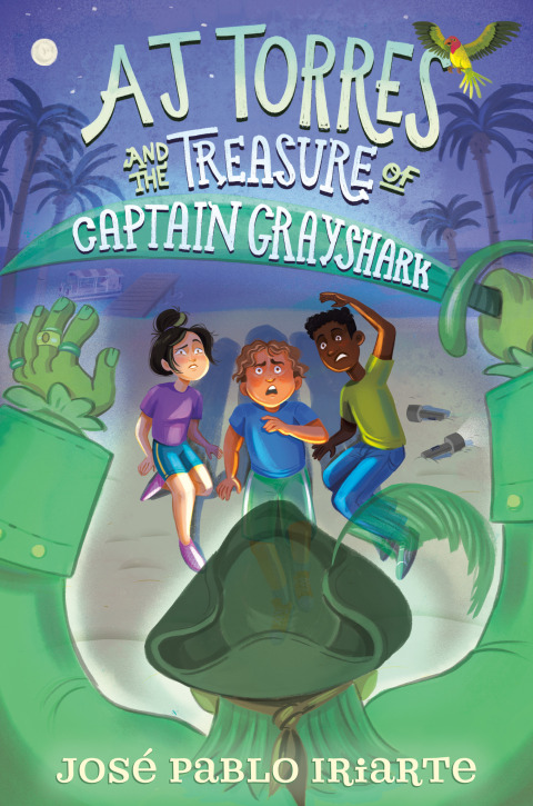 Cover image for book AJ Torres and the Treasure of Captain Grayshark