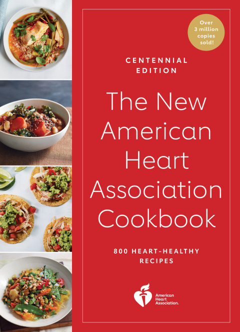 Cover image for book The New American Heart Association Cookbook, Centennial Edition