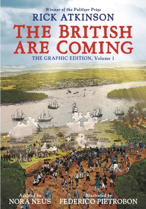 Cover image for book The British Are Coming: The Graphic Edition, Volume 1