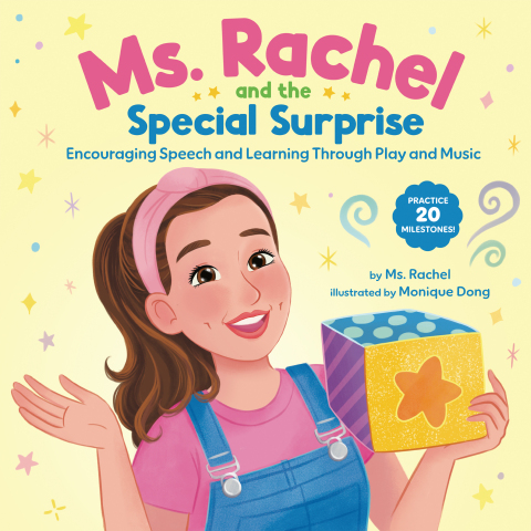 Cover image for book Ms. Rachel and the Special Surprise: Encouraging Speech and Learning Through Play and Music
