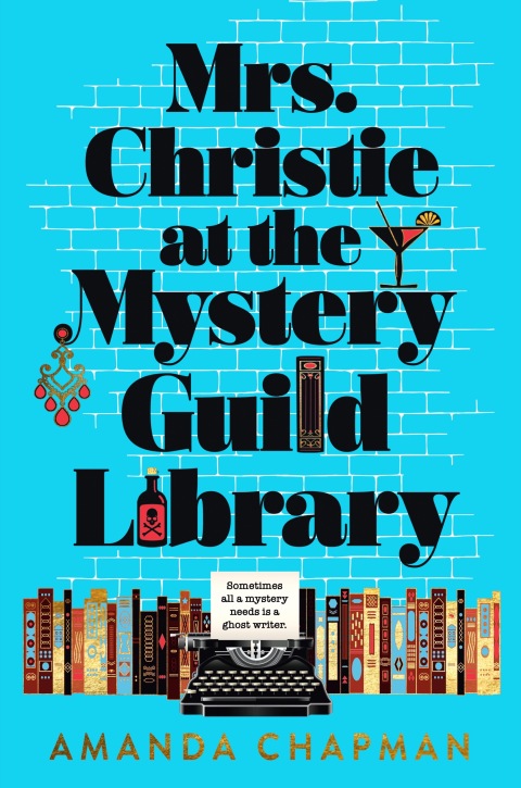 Cover image for book Mrs. Christie at the Mystery Guild Library
