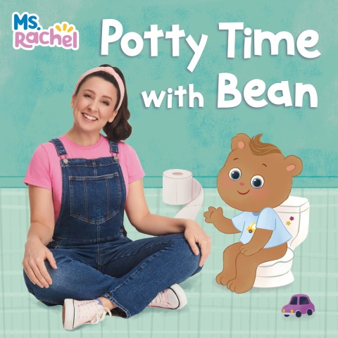 Cover image for book Potty Time with Bean (Ms. Rachel)