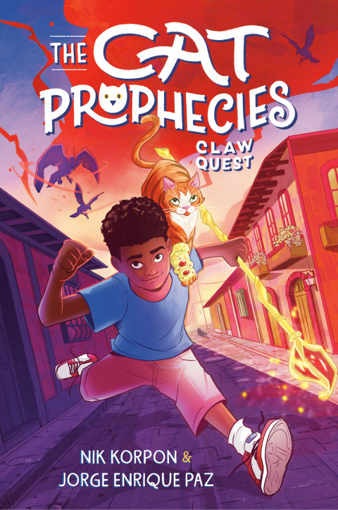 Cover image for book The Cat Prophecies: Claw Quest