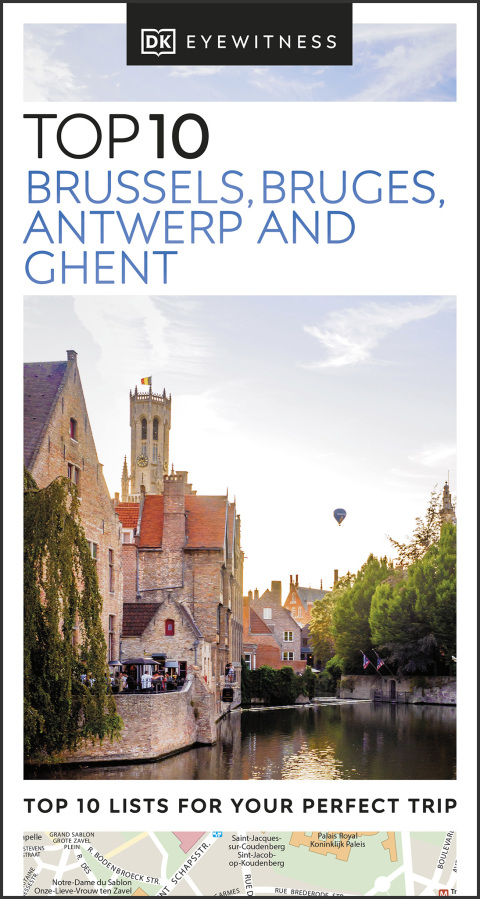 Cover image for book DK Top 10 Brussels, Bruges, Antwerp and Ghent