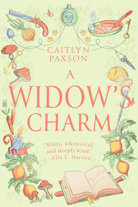 Cover image for book A Widow's Charm