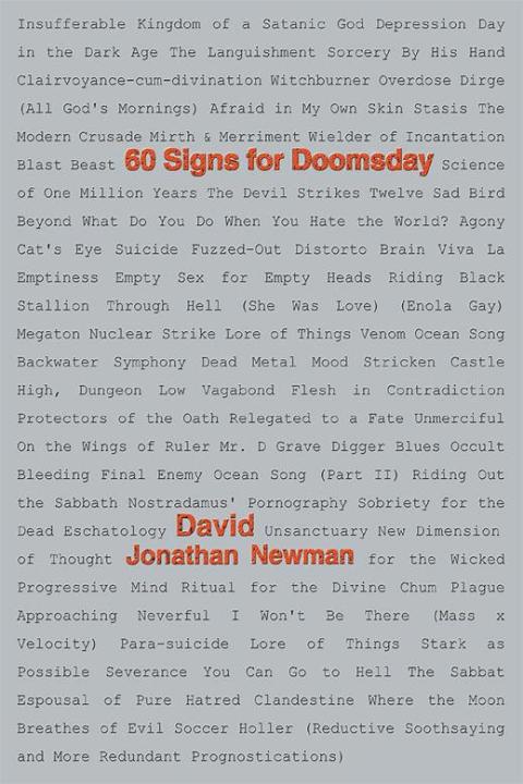 Cover image for book 60 Signs for Doomsday