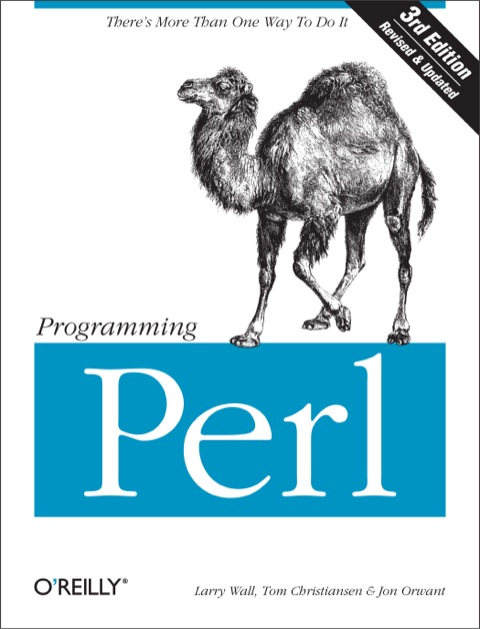 Cover image for book Programming Perl
