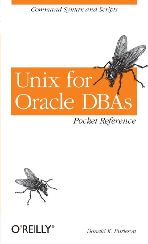 Cover image for book Unix for Oracle DBAs Pocket Reference