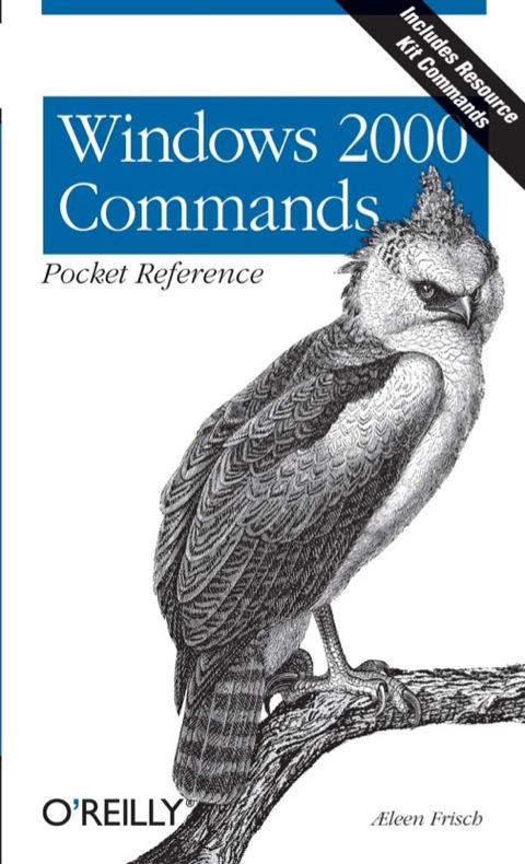 Cover image for book Windows 2000 Commands Pocket Reference