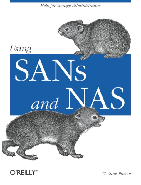 Cover image for book Using SANs and NAS
