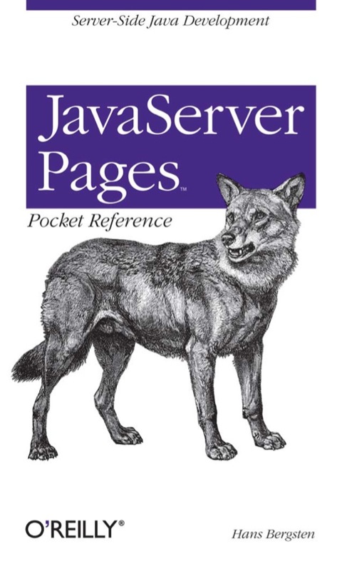 Cover image for book JavaServer Pages Pocket Reference