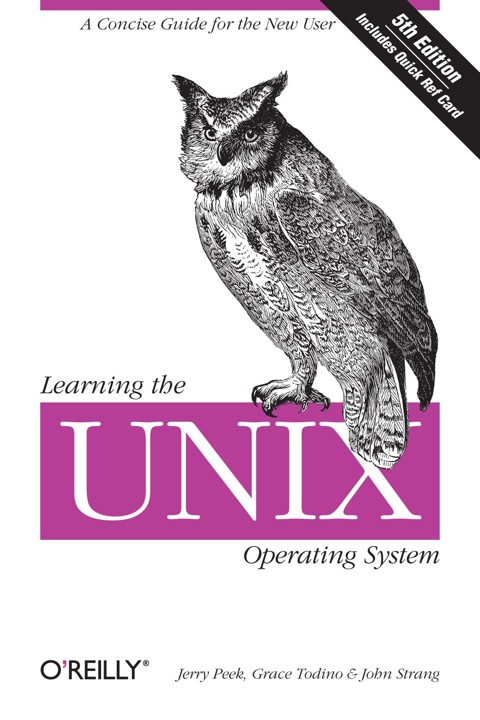 Cover image for book Learning the Unix Operating System