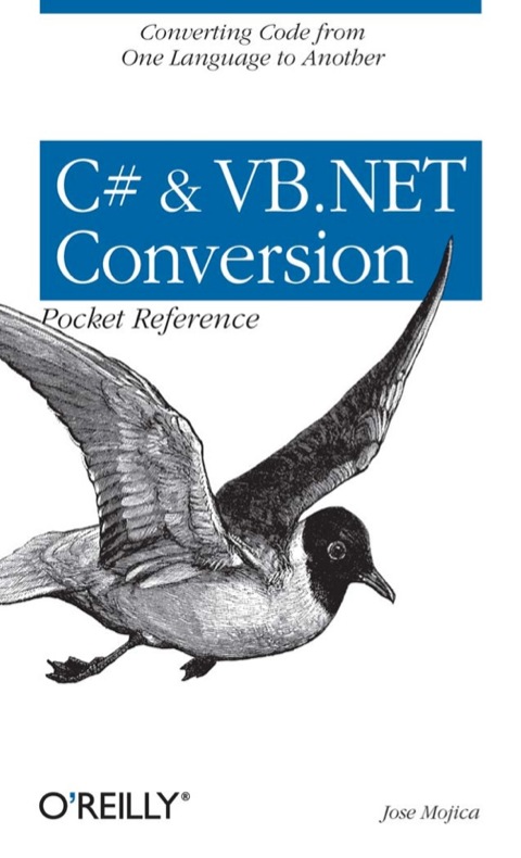 Cover image for book C# & VB.NET Conversion Pocket Reference