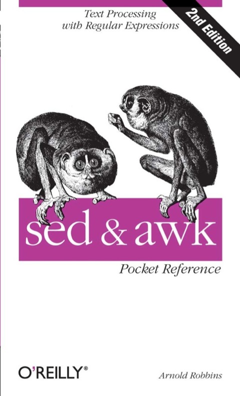 Cover image for book sed and awk Pocket Reference