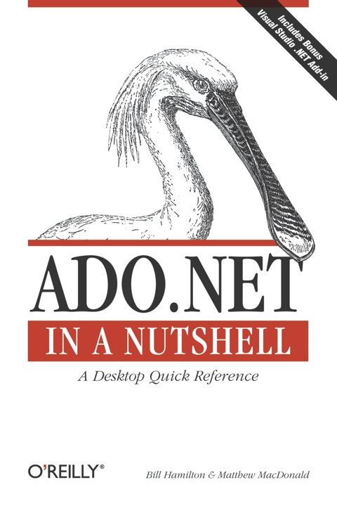 Cover image for book ADO.NET in a Nutshell