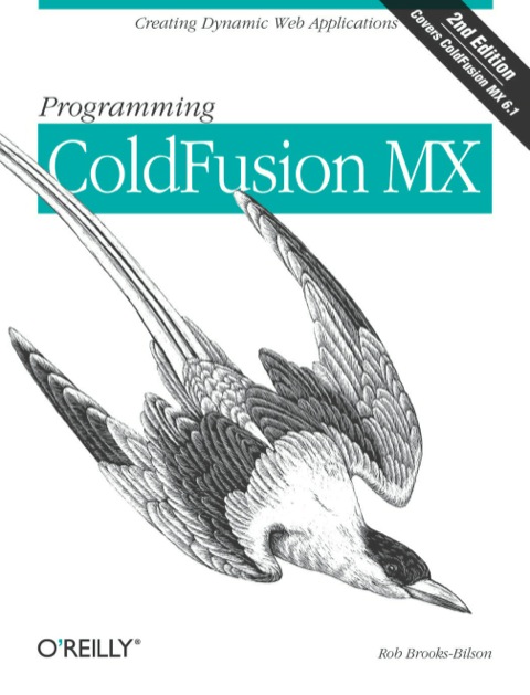 Cover image for book Programming ColdFusion MX