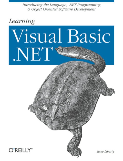 Cover image for book Learning Visual Basic .NET