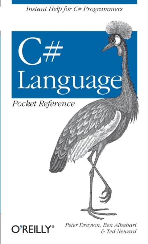 Cover image for book C# Language Pocket Reference