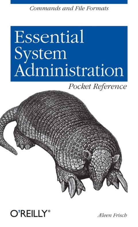 Cover image for book Essential System Administration Pocket Reference