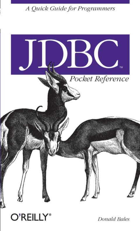 Cover image for book JDBC Pocket Reference