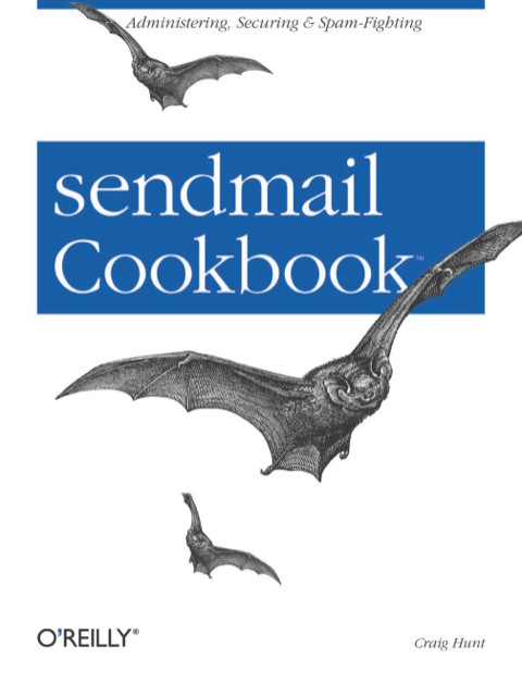 Cover image for book sendmail Cookbook