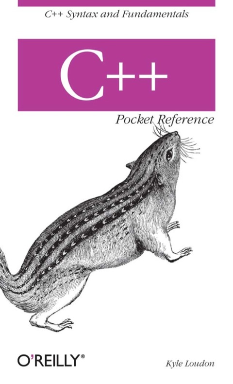Cover image for book C++ Pocket Reference