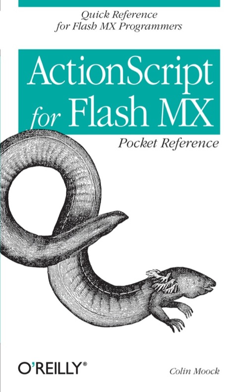 Cover image for book ActionScript for Flash MX Pocket Reference