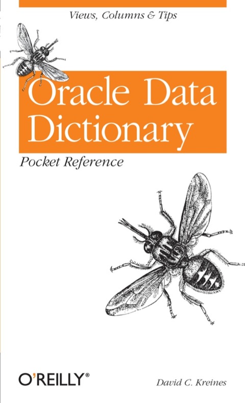 Cover image for book Oracle Data Dictionary Pocket Reference