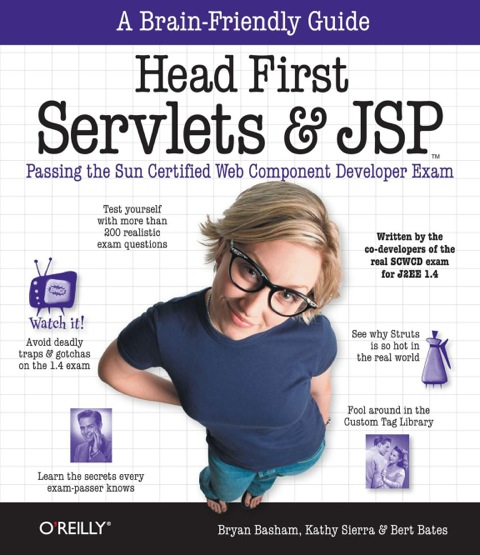 Cover image for book Head First Servlets and JSP