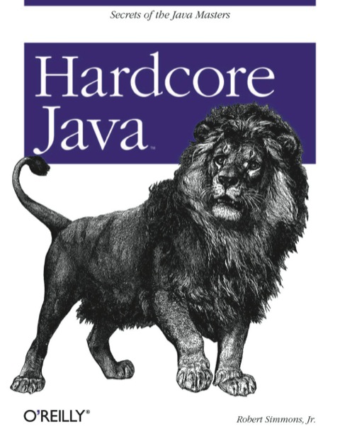 Cover image for book Hardcore Java