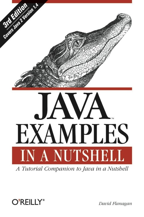 Cover image for book Java Examples in a Nutshell