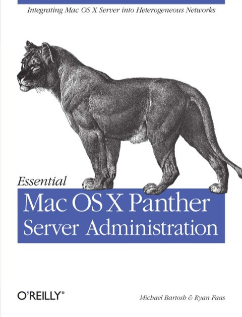 Cover image for book Essential Mac OS X Panther Server Administration
