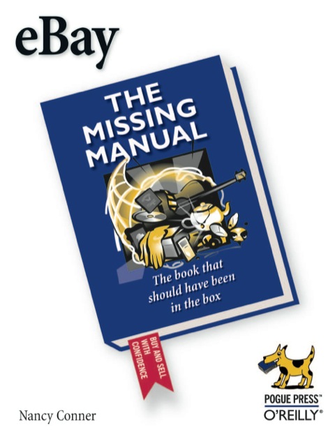 Cover image for book eBay: The Missing Manual