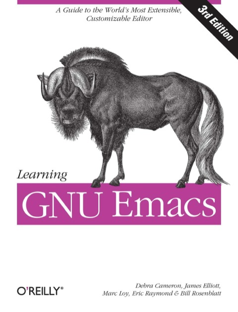 Cover image for book Learning GNU Emacs