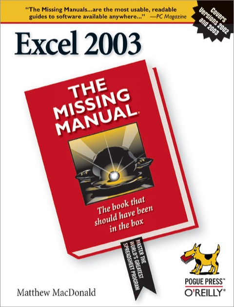 Cover image for book Excel 2003: The Missing Manual