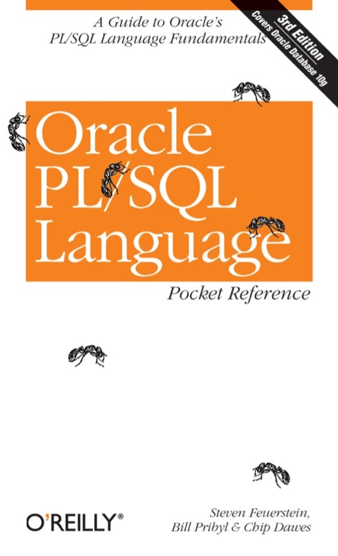 Cover image for book Oracle PL/SQL Language Pocket Reference