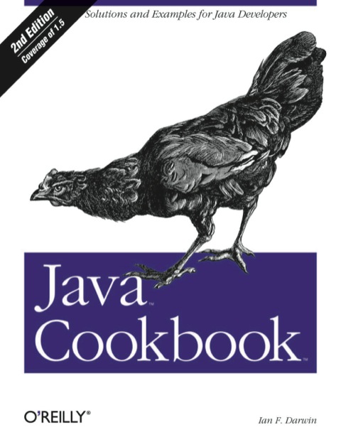 Cover image for book Java Cookbook