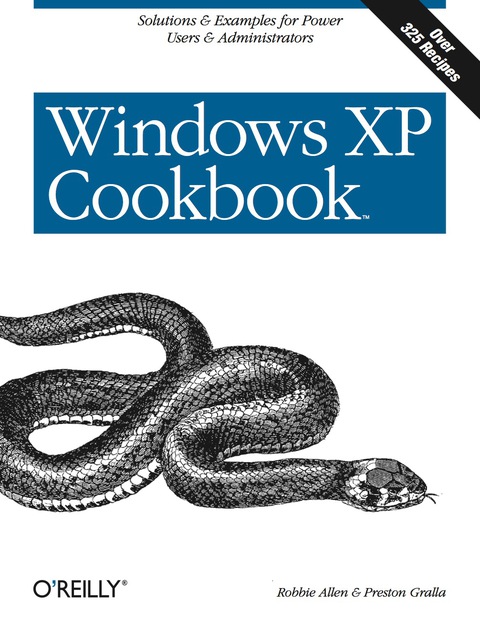 Cover image for book Windows XP Cookbook