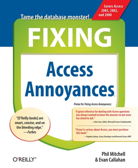 Cover image for book Fixing Access Annoyances